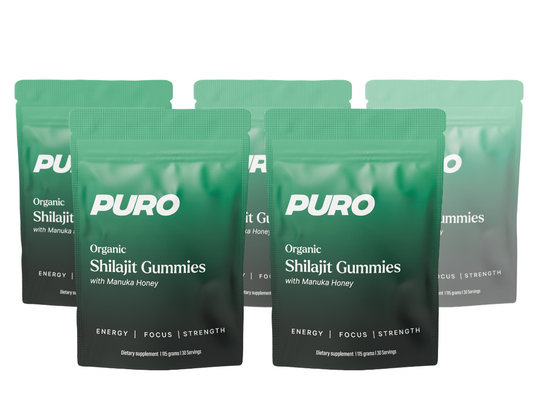 Organic Shilajit Daily Gummies (B3G2)