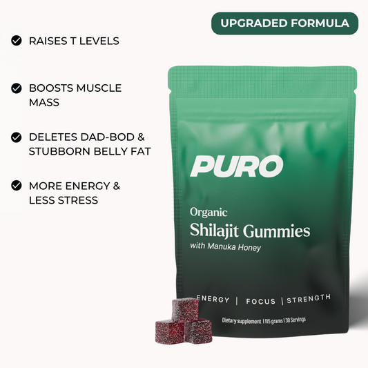 Organic Shilajit Daily Gummies