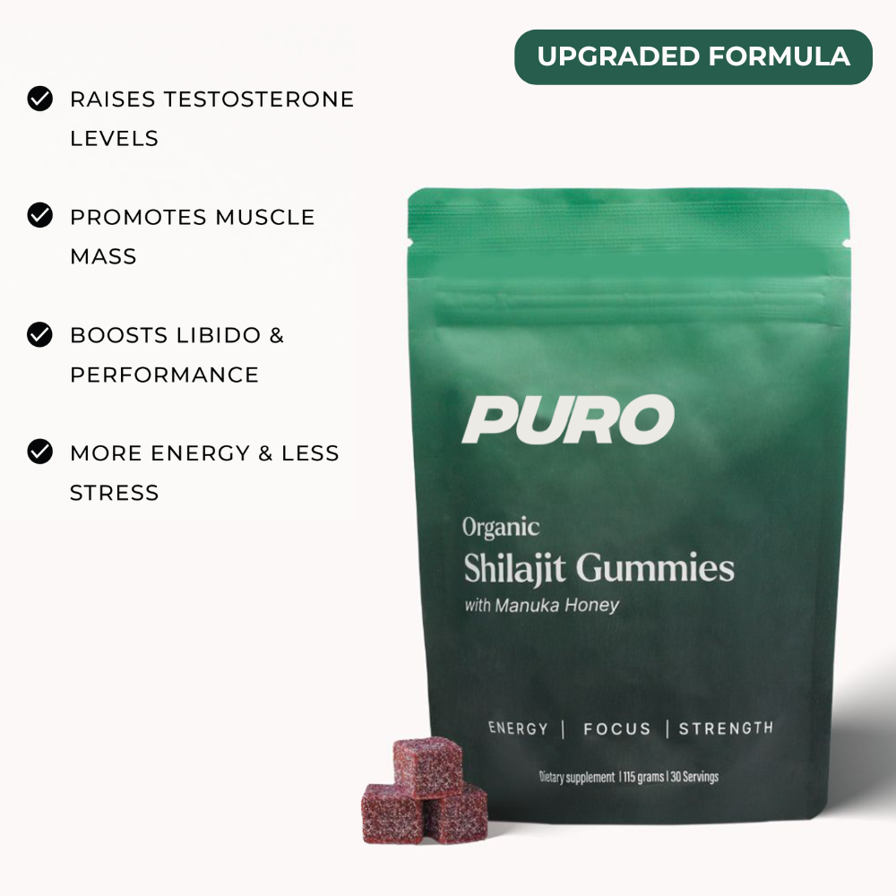 Organic Shilajit Daily Gummies (B2G1)